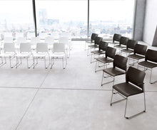 Cargar imagen en el visor de la galería, Silla Fija ALPHA Asiento Tapizado con Brazos