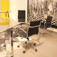 Cargar imagen en el visor de la galería, Silla GOETZ Base Trineo Estructura Cromada