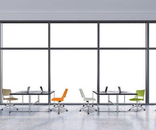 Cargar imagen en el visor de la galería, Silla REVOLUTION  Respaldo polipropíleno Asiento tela o viníl