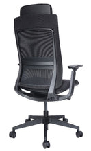Cargar imagen en el visor de la galería, Silla QUO NEGRO, Respaldo en Malla CON Cabecera.