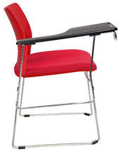 Cargar imagen en el visor de la galería, Silla ALPHA con paleta asiento tapizado y respaldo en polipropileno