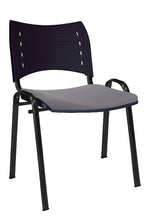 Cargar imagen en el visor de la galería, Silla INNOVA Asiento Tapizado y Respaldo En Polipropileno