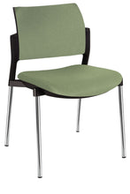 Cargar imagen en el visor de la galería, Silla KYOS Tapizada estructura Cromada