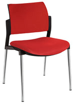 Cargar imagen en el visor de la galería, Silla KYOS Tapizada estructura Cromada