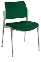 Cargar imagen en el visor de la galería, Silla KYOS Tapizada estructura Cromada