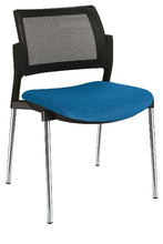 Cargar imagen en el visor de la galería, Silla KYOS estructura cromada y Malla