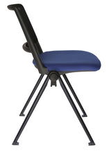 Cargar imagen en el visor de la galería, Silla REVOLUTION Asiento Tapizado y Respaldo En Polipropileno Base Pintada