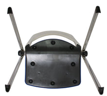 Cargar imagen en el visor de la galería, Silla REVOLUTION Asiento Tapizado y Respaldo En Polipropileno Base Cromada