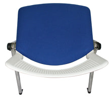 Cargar imagen en el visor de la galería, Silla REVOLUTION Asiento Tapizado y Respaldo En Polipropileno Base Cromada