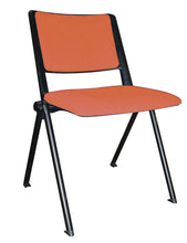 Cargar imagen en el visor de la galería, Silla REVOLUTION Asiento y Respaldo Tapizado, Base pintada