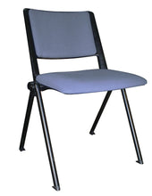 Cargar imagen en el visor de la galería, Silla REVOLUTION Asiento y Respaldo Tapizado, Base pintada