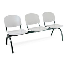 Cargar imagen en el visor de la galería, Banca RE-1073 ITALIANA de 3 Plazas en Polipropileno