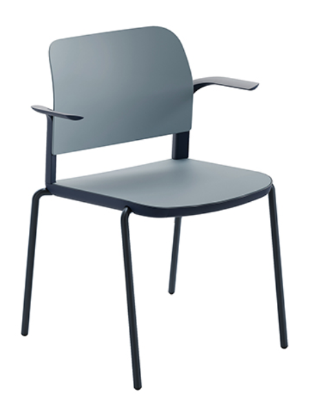 Silla Ciao 4 patas con brazos
