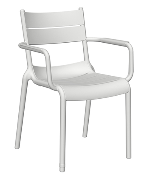 Silla Naples con brazos