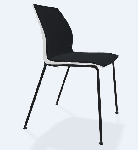 Silla KALEA 4 patas ASIENTO Y RESPALDO TAPIZADO