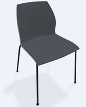 Cargar imagen en el visor de la galería, Silla KALEA 4 patas ASIENTO Y RESPALDO TAPIZADO
