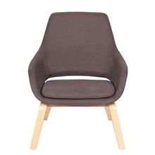 Cargar imagen en el visor de la galería, Sillón Aura base de madera
