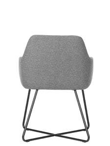 Silla CITY base en trineo negro