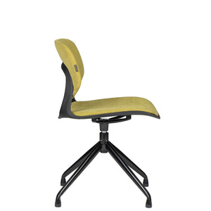 Silla VELA Spider con Asiento y Respaldo Tapizado.