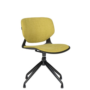 Silla VELA Spider con Asiento y Respaldo Tapizado.