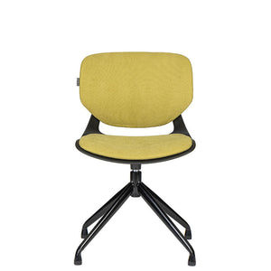 Silla VELA Spider con Asiento Tapizado.