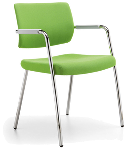 Silla COOL RE-781 4 Puntos  Respaldo y Asiento Tapizada en Tela.