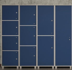 Locker 4 Puertas Melamina