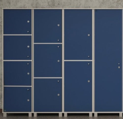 Locker 3 Puertas Melamina