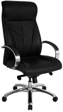 Cargar imagen en el visor de la galería, Sillón RP-8000 Ejecutivo en piel/simil piel color Negro respaldo alto
