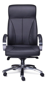 Sillón RP-8000 Ejecutivo en piel/simil piel color Negro respaldo alto