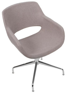 Silla FLOK Base fija de Aluminio