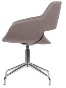 Silla FLOK Base fija de Aluminio