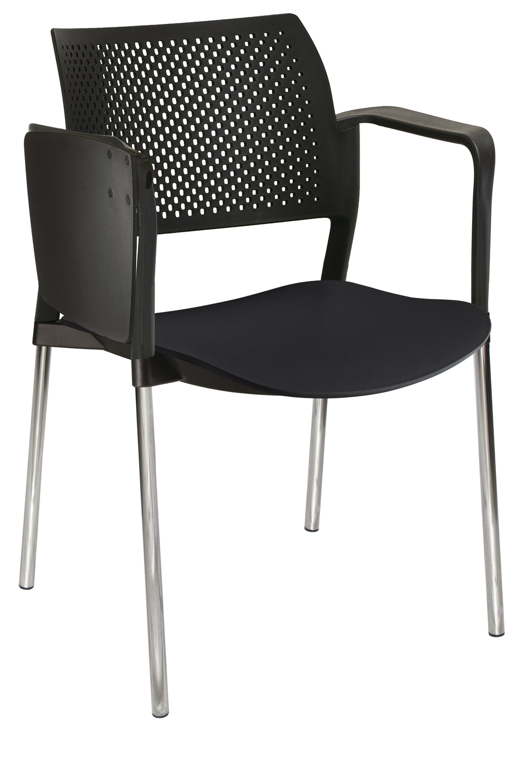Silla KYOS POLIPROPILENO con paleta y rodajas