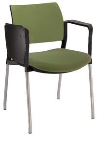 Silla KYOS TAPIZADA con paleta base pintada