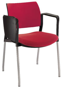 Silla KYOS TAPIZADA con paleta base pintada