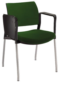 Silla KYOS TAPIZADA con paleta base pintada