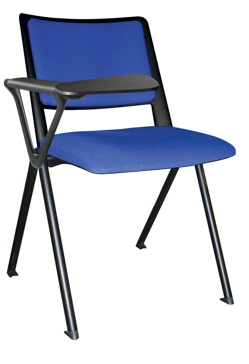 Silla REVOLUTION TAPIZADA con paleta, base pintada
