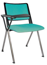 Cargar imagen en el visor de la galería, Silla REVOLUTION TAPIZADA con paleta, base cromada
