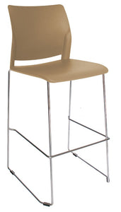 Silla ALPHA Asiento y Respaldo En Polipropileno Alta