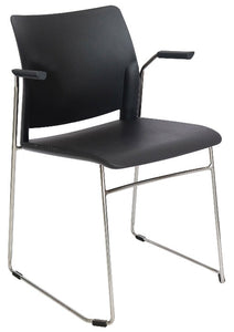 Silla ALPHA Asiento y Respaldo En Polipropileno Con Brazos