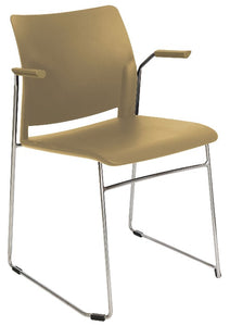 Silla ALPHA Asiento y Respaldo En Polipropileno Con Brazos