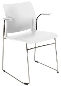 Silla ALPHA Asiento y Respaldo En Polipropileno Con Brazos
