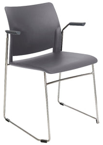 Silla ALPHA Asiento y Respaldo En Polipropileno Con Brazos