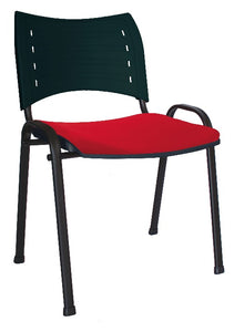 Silla INNOVA Asiento Tapizado y Respaldo En Polipropileno