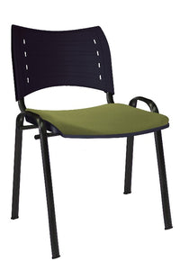 Silla INNOVA Asiento Tapizado y Respaldo En Polipropileno