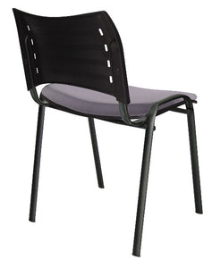 Silla INNOVA Asiento Tapizado y Respaldo En Polipropileno