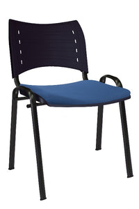 Silla INNOVA Asiento Tapizado y Respaldo En Polipropileno