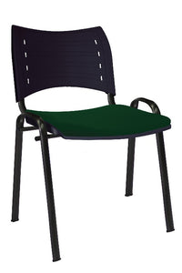 Silla INNOVA Asiento Tapizado y Respaldo En Polipropileno