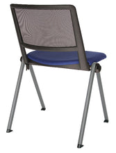 Cargar imagen en el visor de la galería, Silla Fija REVOLUTION Respaldo Malla Asiento Tapizado Base Pintada
