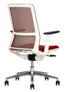 Silla SENSE WHITE R/B